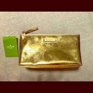 NWT Metallic Gold Kate Spade Bag!